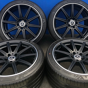 벤츠 정품 흠집없는 CLS63 AMG 휠타이어 19인치 255/35R19 , 275/35R19