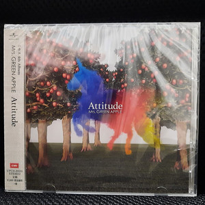 Mrs. GREEN APPLE Attitude CD 미개봉 신품