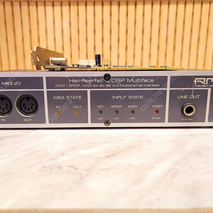 RME MULTIFACE 오디오 인터페이스 팝니다.