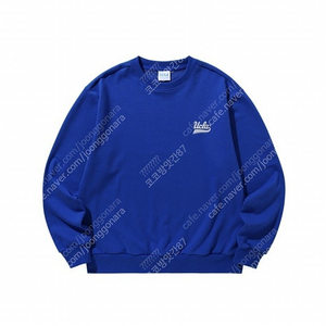 UCLA새상품 남녀공용 오버핏 맨투맨 티셔츠 블루색상 s 90 m 95 l 100 xl 105 커플티 27,000원