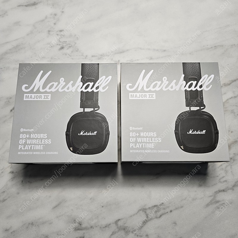 (새상품) 마샬 메이저4 블랙 블루투스 헤드폰