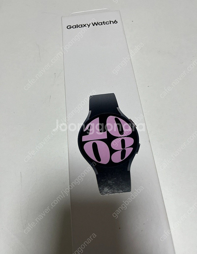 갤럭시워치6 40mm 그래파이트 미개봉--1