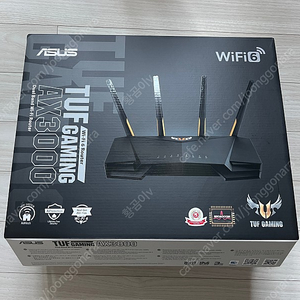 Asus tuf ax3000 공유기 (미사용) (국내 정식 유통)