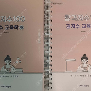 합격지수 100 권지수 교육학 <하>권 (2023년 출간, 스프링분철O)