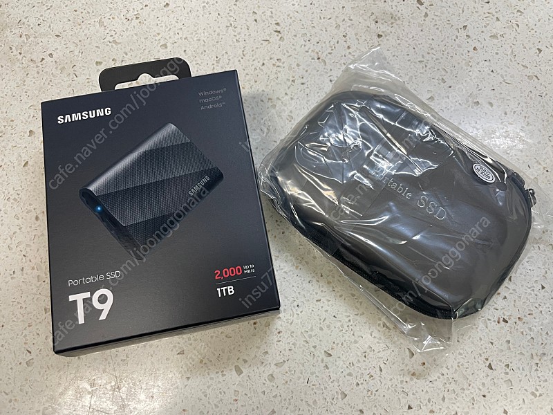 삼성 외장SSD T9(1tb)_미개봉 새제품