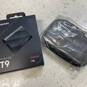 삼성 외장SSD T9(1tb)_미개봉 새제품