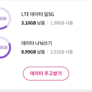 LG U플러스 데이터 엘지 유플러스 데이터 1GB