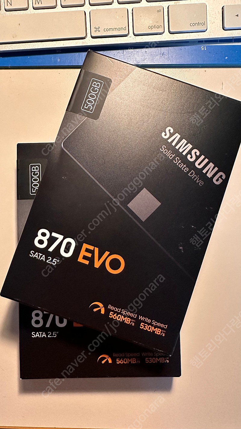 삼성전자 870 EVO 정품 500GB*2개