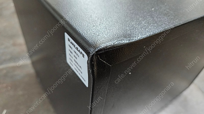 범일금고 ZE30 블랙, 34kg 내화금고 파손상품 특가판매(구매일로부터 12개월 품질보증)