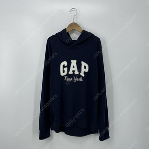 GAP 갭 로고 후드 티셔츠 (L size / NAVY)