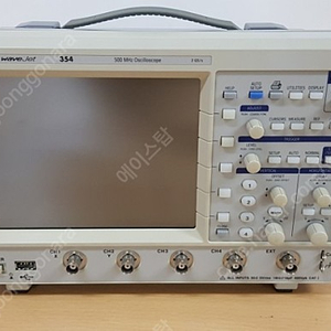 중고오실로스코프 르크로이 lecroy 354 500MHz 4ch 판매