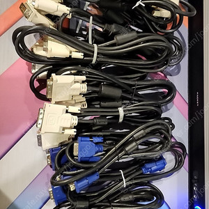 HDMI 케이블 9개, RGB 케이블 5개 팝니다