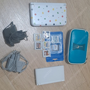 볶다수 튀동숲 에디션 3ds + ds lite + 칩7개 일괄로 팝니다.