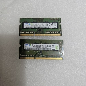 삼성 노트북 램 DDR3 4기가 2개 입니다