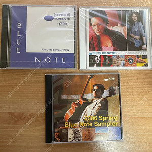 블루노트 샘플러 모음- blue note jazz sampler 2002 /blue note jazz sampler2003 /2006 spring blue note sampler