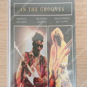 V.A. / In The Grooves- ﻿Jimmy Page, ﻿Jimi Hendrix, ﻿Mick Green, ﻿Eric Clapton 등/ 70년대 락 모음 (미개봉 테이프)