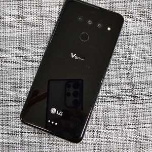 (서브용) LG V50 128G 블랙 20년 6월개통 액정파손 무잔상 기능정상 8만팝니다@@