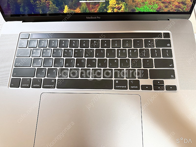 2019 인텔맥북프로 16인치 i7 ssd512기가 스...--8