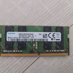 노트북용 ddr4 16g 램 팝니다.