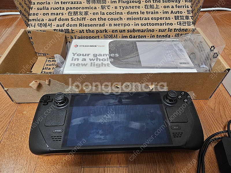 스팀덱 oled 512g + 스팀독 팝니다--1
