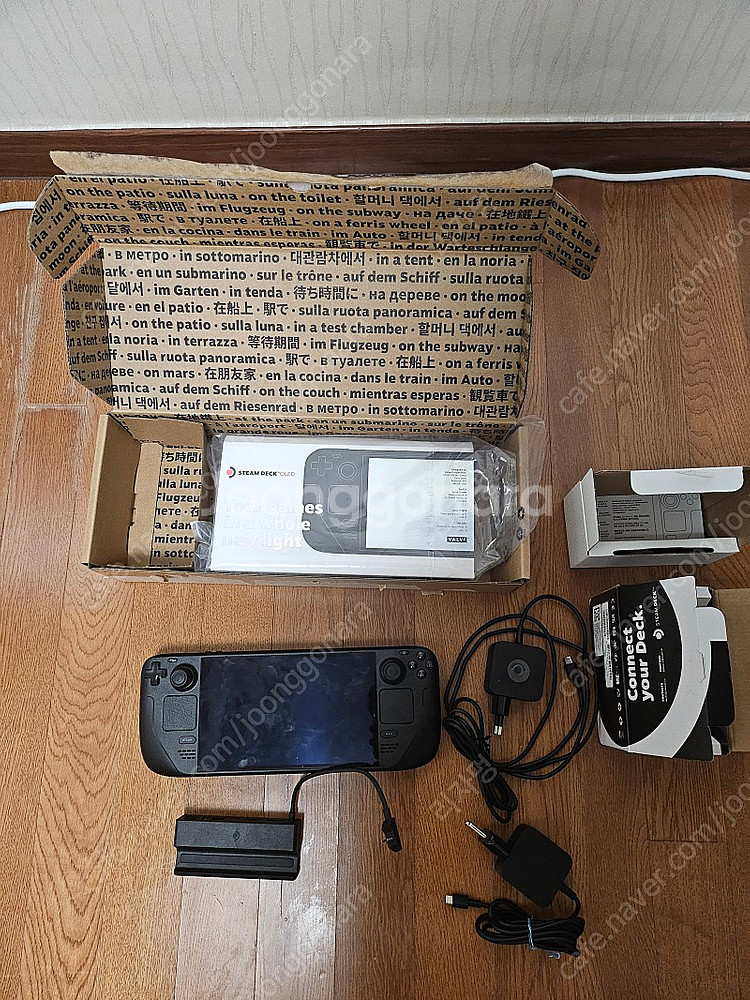 스팀덱 oled 512g + 스팀독 팝니다--2