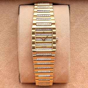 콩코드 빈티지 플래그쉽 쿼츠 여자 다이아몬드 금 시계