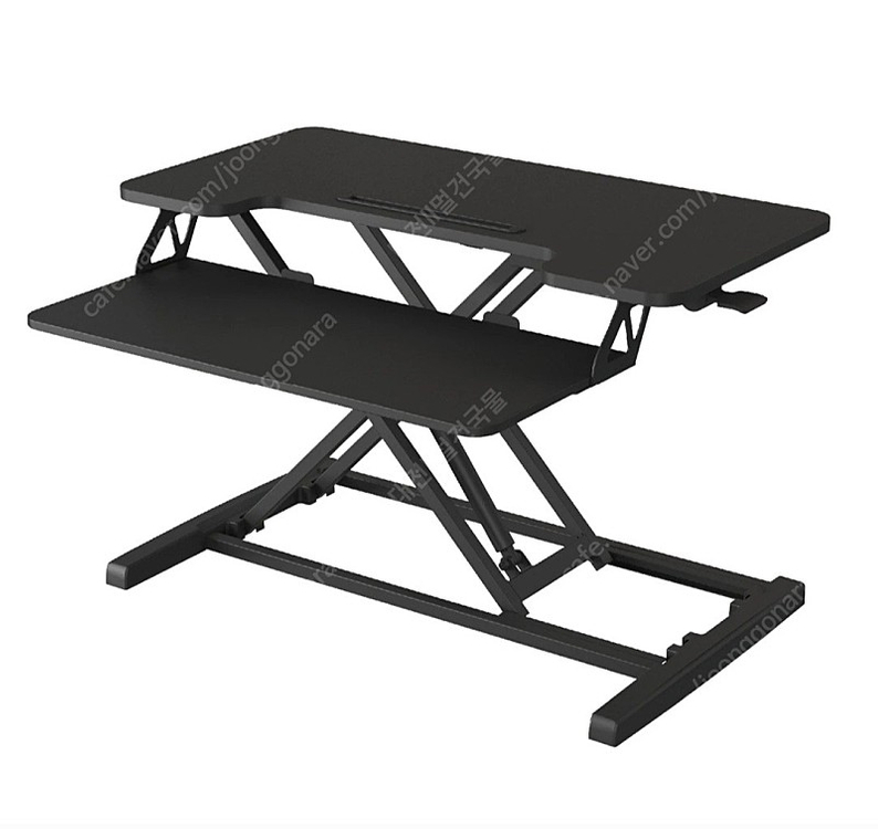 제닉스 높이조절형 스탠딩 모션 데스크 - 블랙 이미지