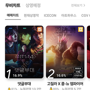 cgv 영화예매 해드려요