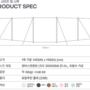 캠핑칸 윈드스크린 카푸 미개봉 팝니다