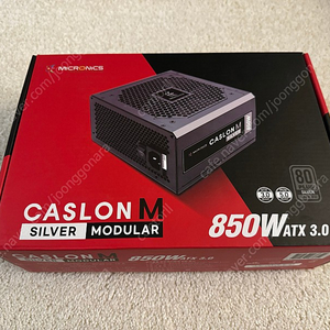 마이크로닉스 CASLON M 850W 80PLUS SILVER 모듈러 ATX 3.0