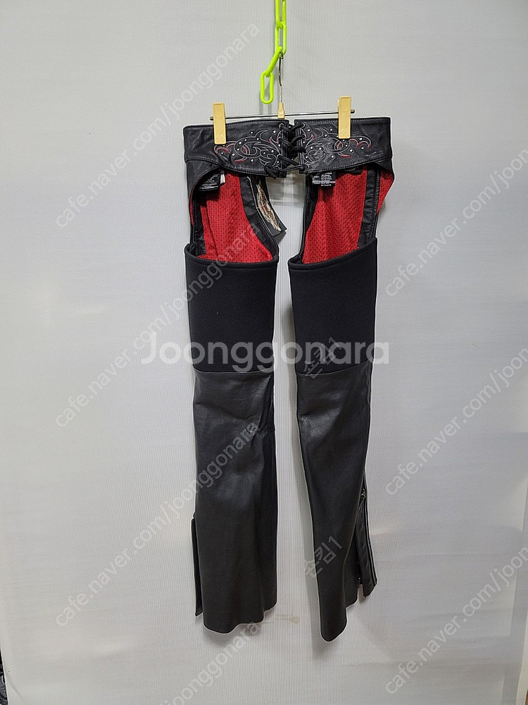 할리데이비슨 레더 챕스 새상품 모터싸이클 여성XS--1