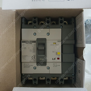 LS 산전 누전차단기 EBH 104c 30a 30ma 고감도 차단기