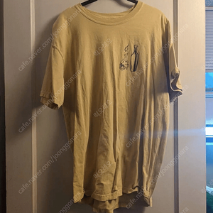 vintage destruction wizard t shirt yellow (L)