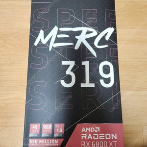 XFX 라데온 RX 6800 XT MERC 319 D6 16GB 그래픽카드 판매
