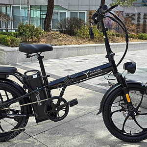 [서울] 에코드라이브 타이탄700 48V 500W 접이식 미니벨로 전기자전거 판매합니다.