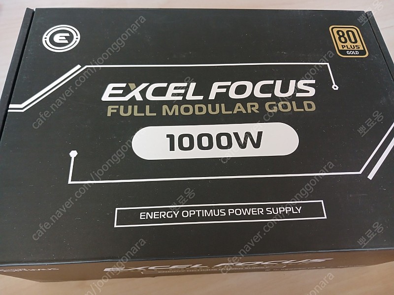 에너지옵티머스 EXCEL FOCUS 1000W 80PLUS GOLD FULL MODULAR 팝니다