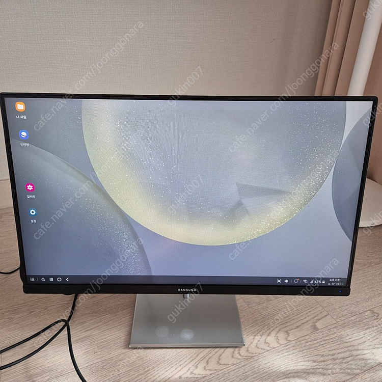 Dell + 한성 24인치 모니터 2대 일괄--3