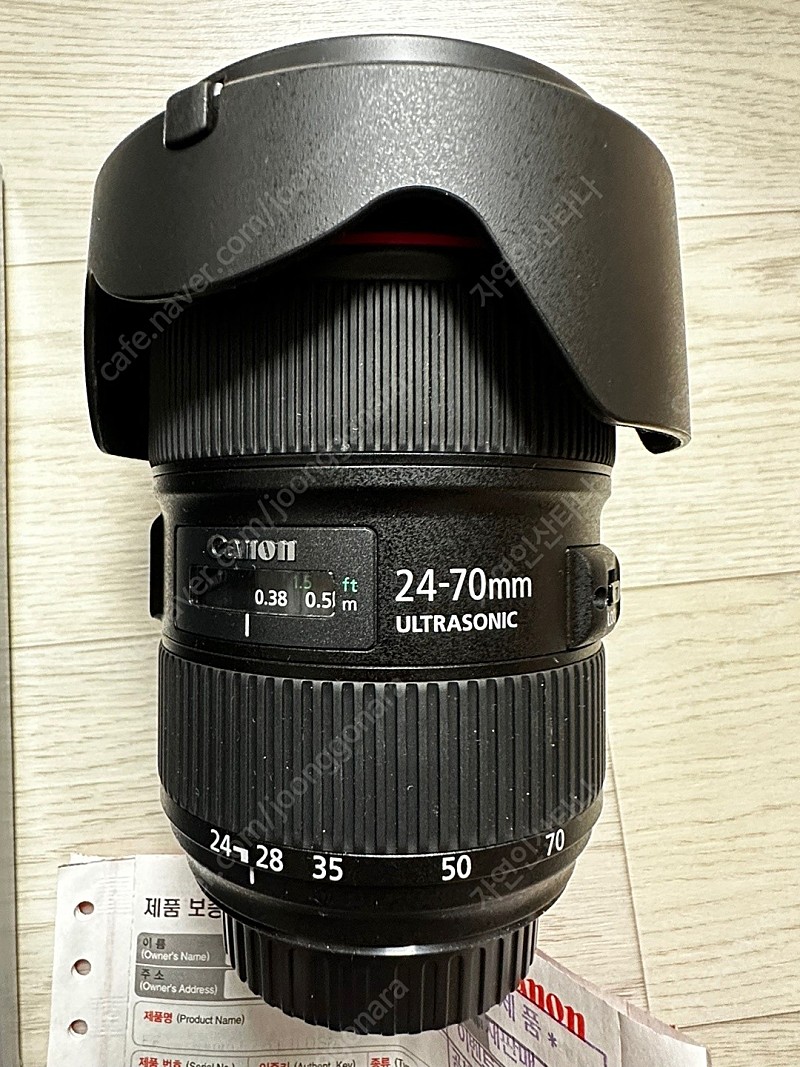 [부산 김해] 캐논 EF 24-70mm F2.8L II USM 정품 판매합니다