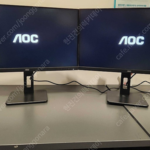 알파스캔 AOC q27p2c 모니터 2대 일괄