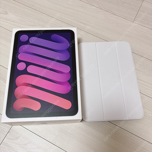 아이패드 미니 6세대 wifi 64gb 퍼플 + 정품애플케이스