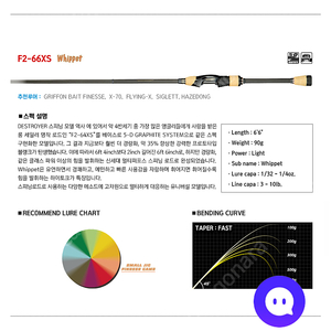 메가배스 디스트로이어 f2-66xs 휘펫 삽니다