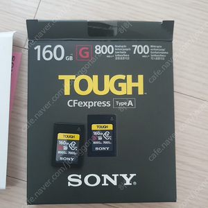 소니 터프 160gb Sony tough cfa타입 팝니다