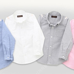초등 아동 (9-10세,10-11세) 옥스포드 셔츠 새제품 블루컬러