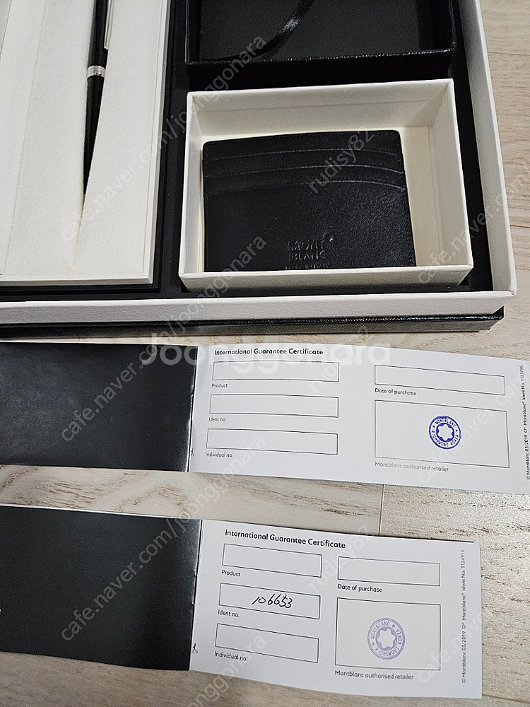 몽블랑 픽스볼펜&지갑--0