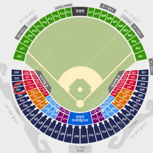 3/31 잠실 두산vs기아 3루 네이비 331블록 2연석