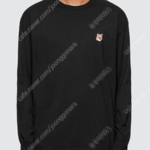 메종키츠네 블랙폭스 여우 티셔츠 / Black Fox Head Long Sleeve T-Shirt