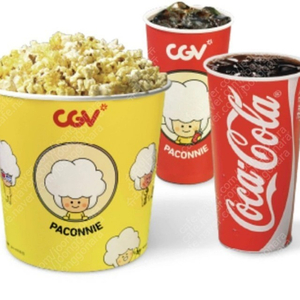 CGV 콤보 (맛변경 포함) 팝콘L 콜라M 2개