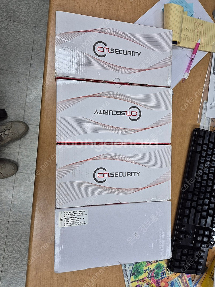 5백만화소 외부 뷸렛카메라 4대--3