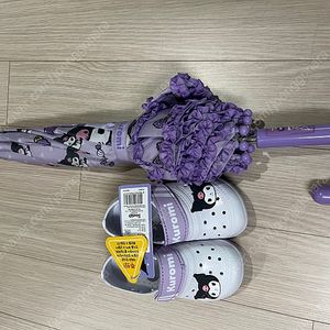 쿠로미 우산 쿠로미 실내화160 새상품