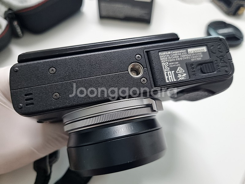 후지 x70실버 와이드 컨버전 렌즈 WCL-X70 렌즈후드 악세서리 일괄 판매--5